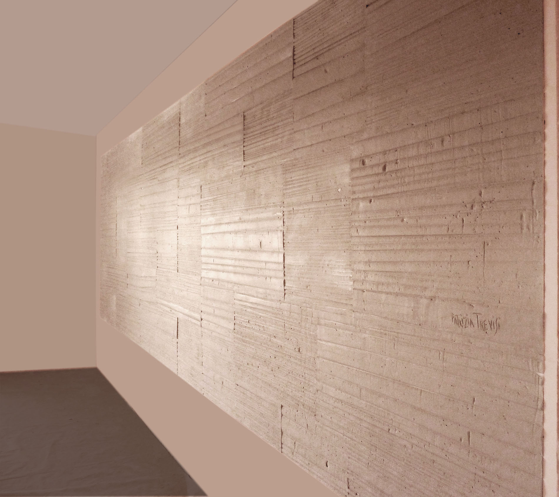 Pareti a bassorilievo N.24 pareti per lofts Roma Gesso modellato su multistrato. Colorazione con lavabile. Cm 600x 280 cad