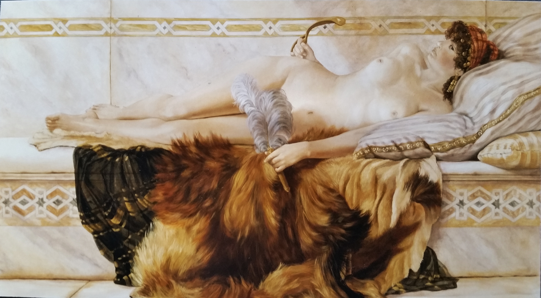 Alma Tadema. Collezione privata. Cm 80x50
