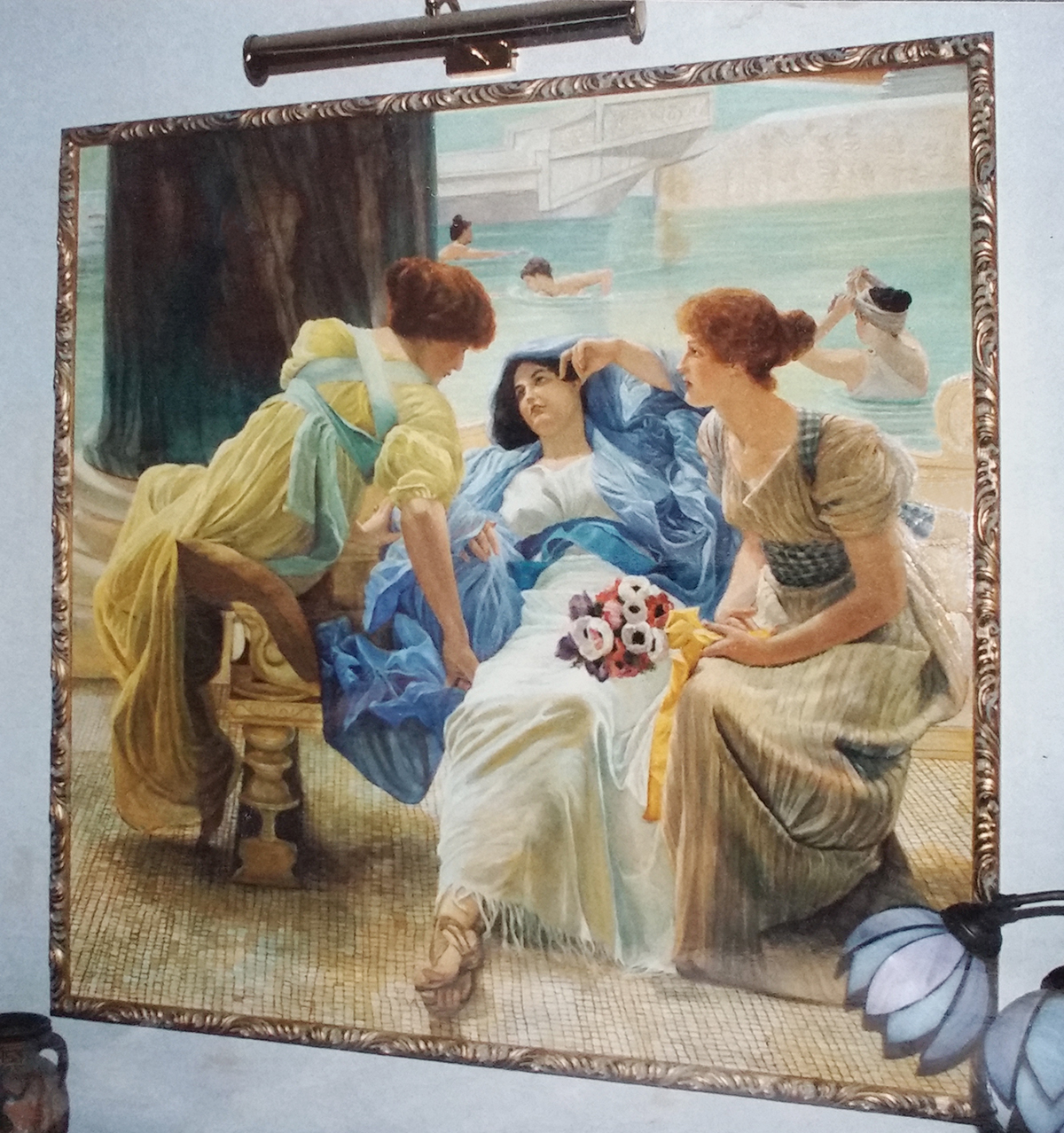 Alma Tadema. Collezione privata. Cm 120x140